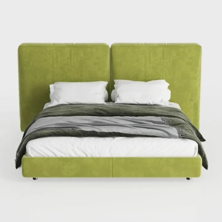 Baxton Studio Granger Velvet Upholstered Platform 