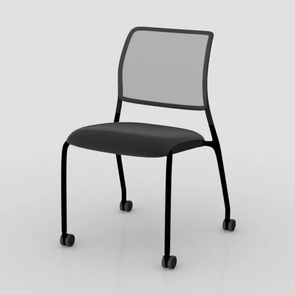 KFI Seating Kool Series Polypropylene Stack Chair Front View