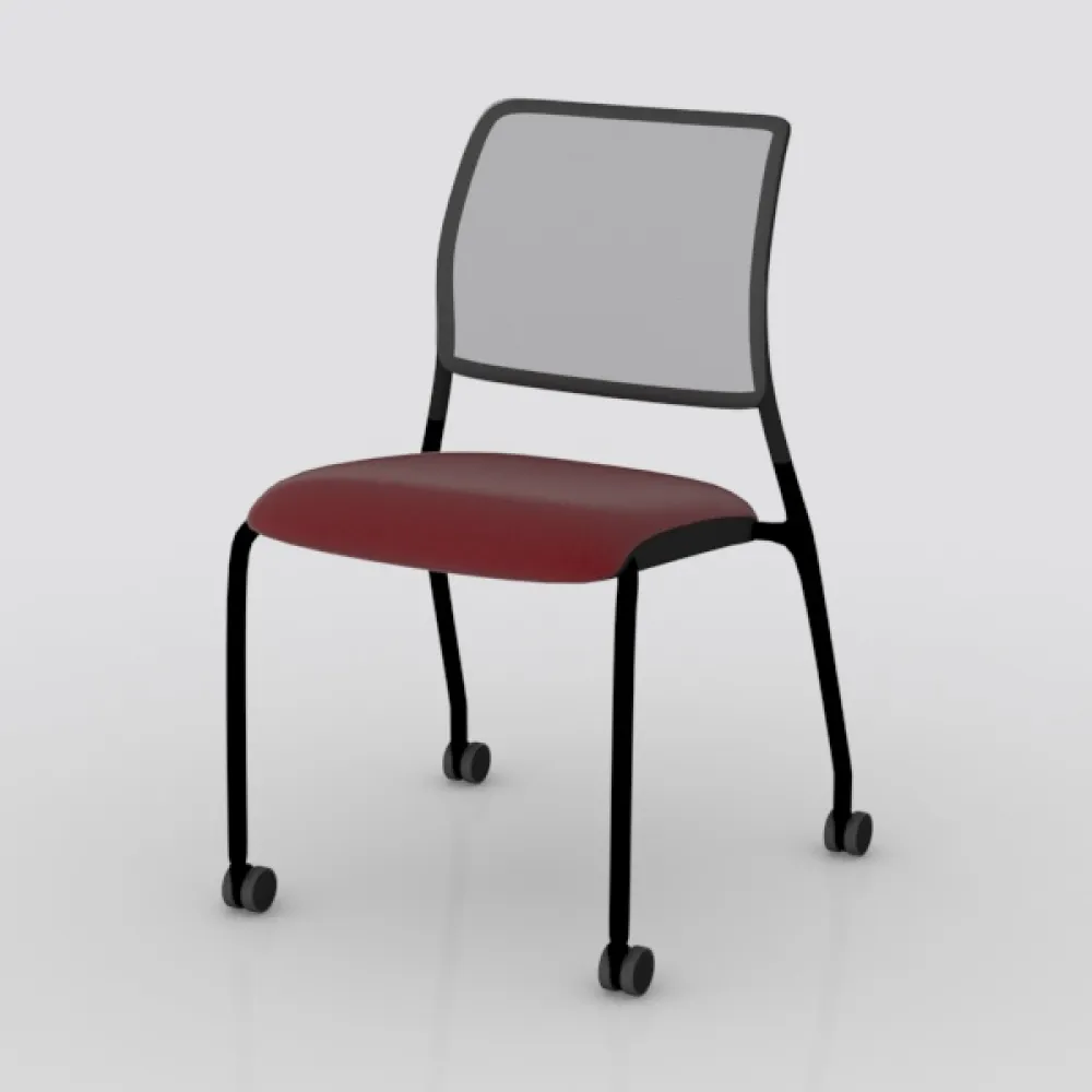 Coal FreeFlex Rolling Visitor Office Chair