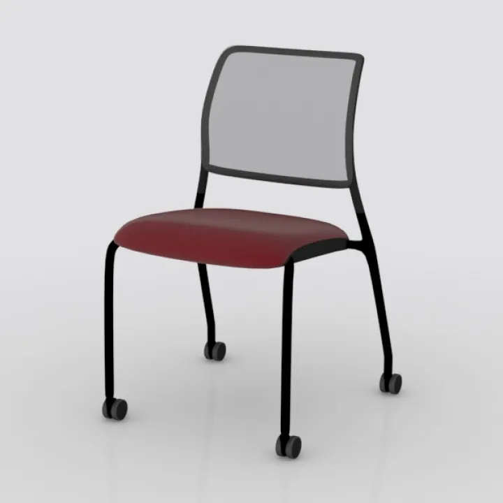 Coal FreeFlex Rolling Visitor Office Chair