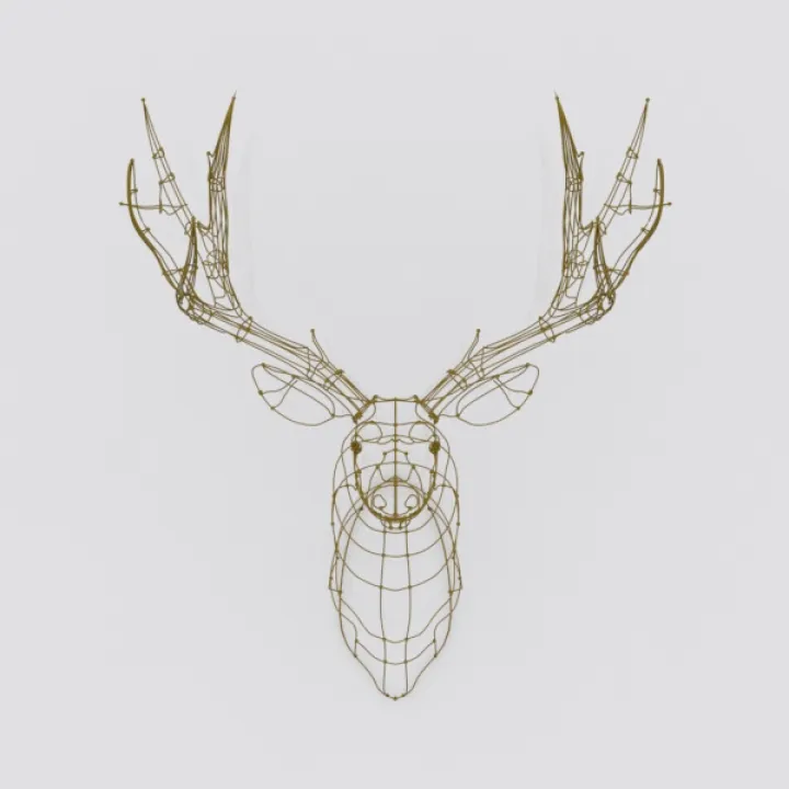 Nordic deer head Hanging ornaments  A-357