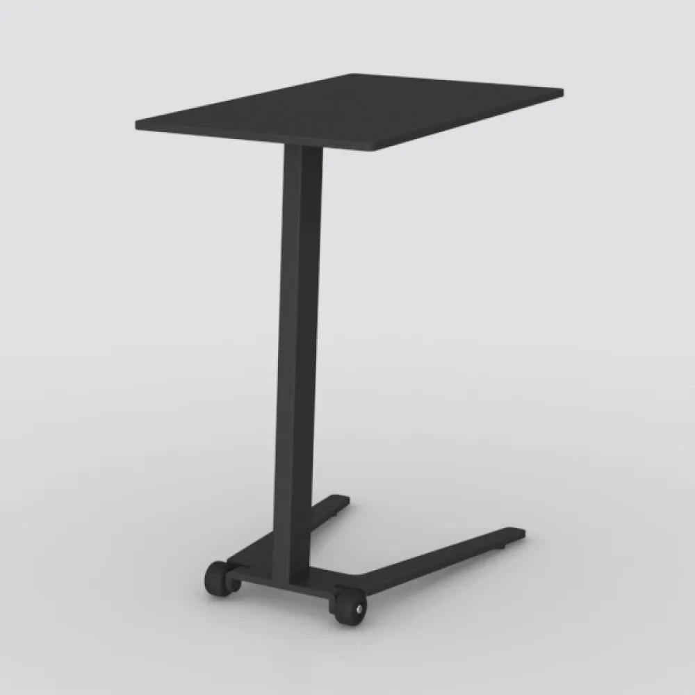 GDAE10 Height Adjustable Mobile Stand Up Desk,31.5